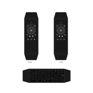 wireless air mouse remote T5 with IR Learning function Rechargeable for Android TV box