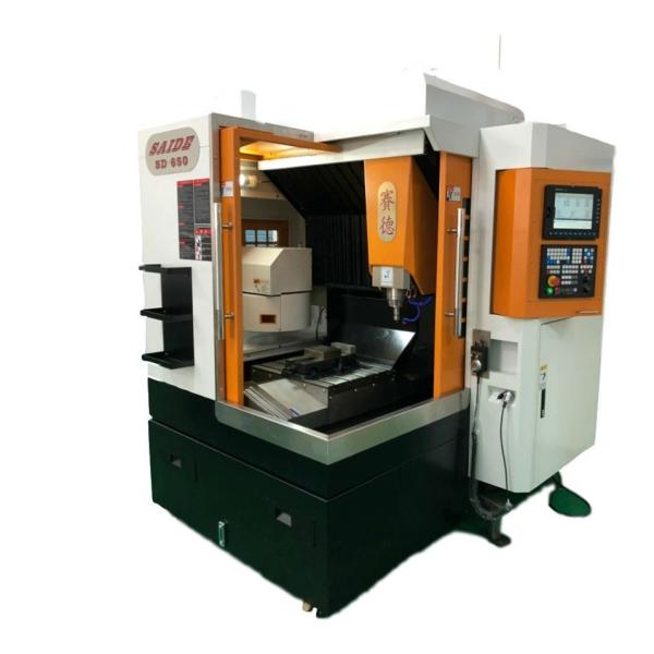 24000rpm spindle speed SD650 3000kg Weight Acrylic CNC Machine with 400kg Maximum Working Load Metal Polishing Machine