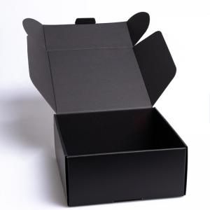 Quality Coated Paper Corrugated Mailing Boxes UV Printing Shipping Box for sale
