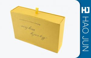 Drawer Style Cosmetic Paper Boxes For Promotion , Rectangle Shape