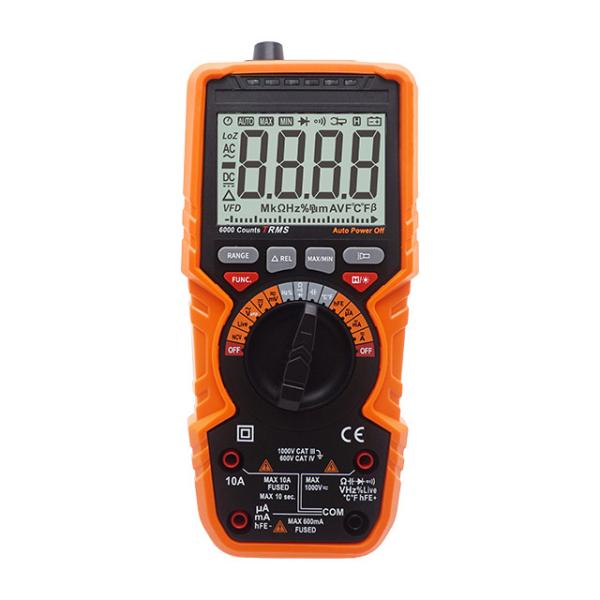 Buy Manual And Auto Range Digital Meter Voltmeter AC DC Digital Multimeter MAX And MIN Measurement NCV Function at wholesale prices