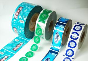 Quality SGS Anti Corrosion PVC Roll Stock Film Gravure Printed Plastic Roll For Packaging for sale