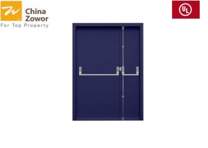 China BS Approved 16 Ga. Gal. Steel 90 Minute Fire Rated Doors/ 6'X7' Standard Size on sale