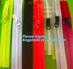 Quality 3#,4#,5#,6#,7#,8#,9#, 10#,12# China manufacturer waterproof nylon zipper, whykk open end nylon waterproof zipper for sale