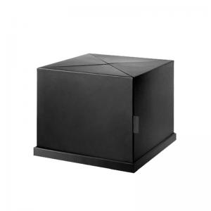 China Eastern 285mm Height Cardboard Wine Box , Large Black Cardboard Box Luxurious on sale