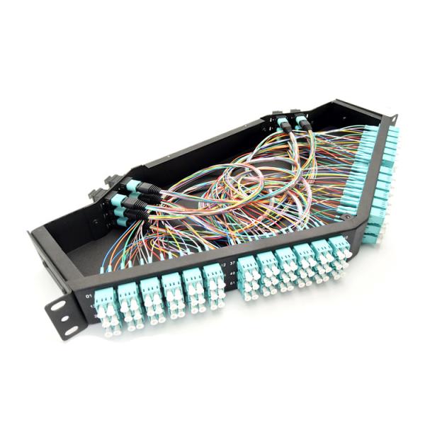 high integrated LGX Module MPO to LC Cassette 12 24 Fiber MPO patch Panels