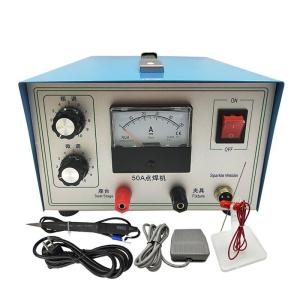 Buy cheap AC220v 50HZ Jewelry Welding Machine 50A Sparkle Welder Handheld from wholesalers