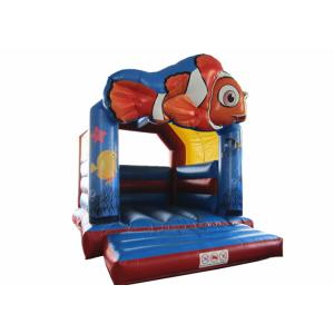 Buy cheap PVC inflatable bouncy reliable inflatable clown fish jumping durable inflatable from wholesalers
