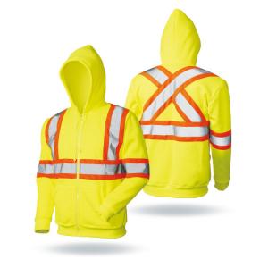 China OEM Reflective Safety Hoodies Reflective Construction Hoodies With Long Sleeve on sale