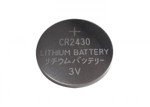 Quality FT - CR2430- L8 3V 280mAh Lithium Button Battery / Button Coin Battery for sale