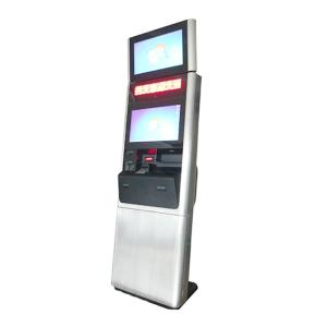 E Goverment Public Information Kiosks Interactive Digital Kiosk With Printing QR