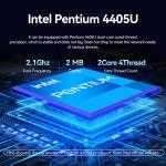 Intel Pentium 4405U 1U Server With 10 Ethernet DDR4 32G RAM And Windows 10 Linux