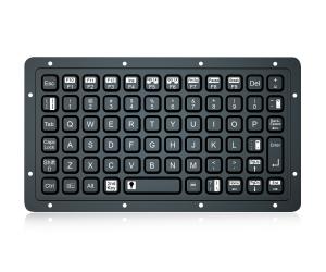 China Embedded Rugged Military Silicone Rubber Keyboard 69 Keys USB Backlit Keyboard on sale