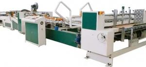 Quality Corrugated Automatic Carton Folding And Gluing Machine In Line Case Maker for sale