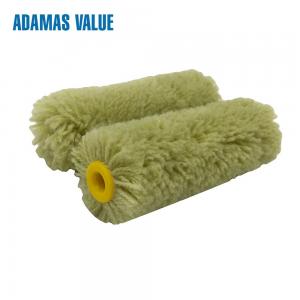 Quality Polyester Small Roller Brush , 6mm Core Dia Green Little Paint Rollers for sale