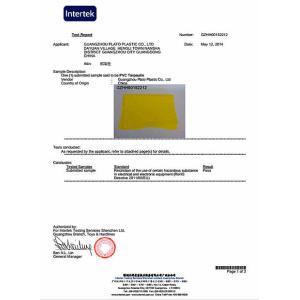 Guangzhou Chao Yue Inflatables Co.,Ltd Certifications