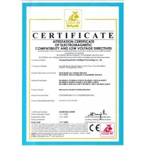 Guangdong Sindron Intelligent Technology Co., Certifications