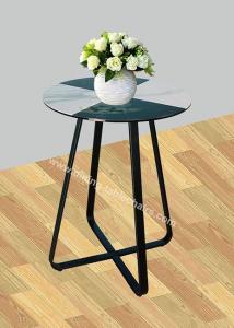 Quality Dia 50cm Artistic Coffee Tables , Livingroom Ceramic Round End Table for sale