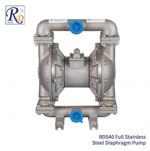 Quality Full Stainless Steel Air Operated Diaphragm Pump Atex Fuel Transfer 1-1/2 Inch for sale