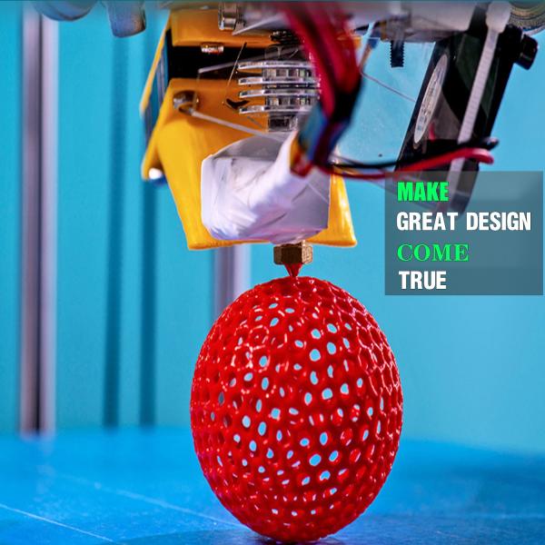 Anodized CNC Machined Components 3D Metal Printing Service Customized