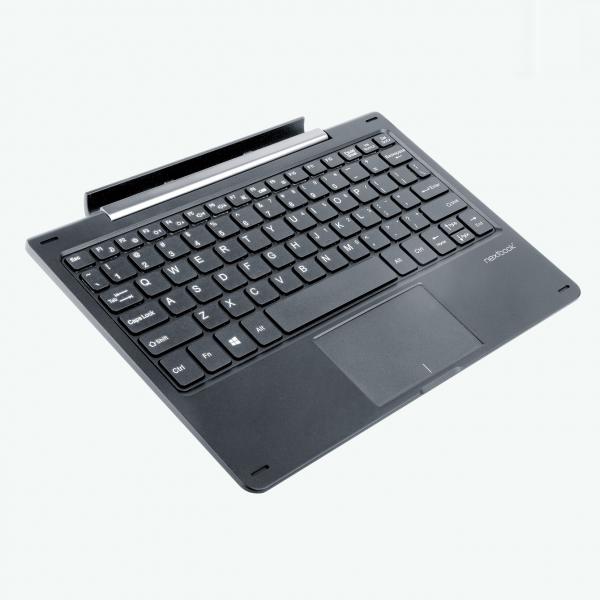 Buy Easy Installation POGO Connector Keyboard Black Color For 11.6 Inch Win 8 OS Tablet at wholesale prices