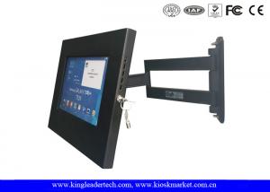 Quality Samsung Galaxy Ipad Kiosk Stand , Tablet Kiosk Enclosure Wall Mounted for sale
