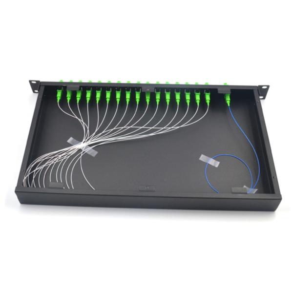 Fiber Optic Rack Mount PLC Splitter