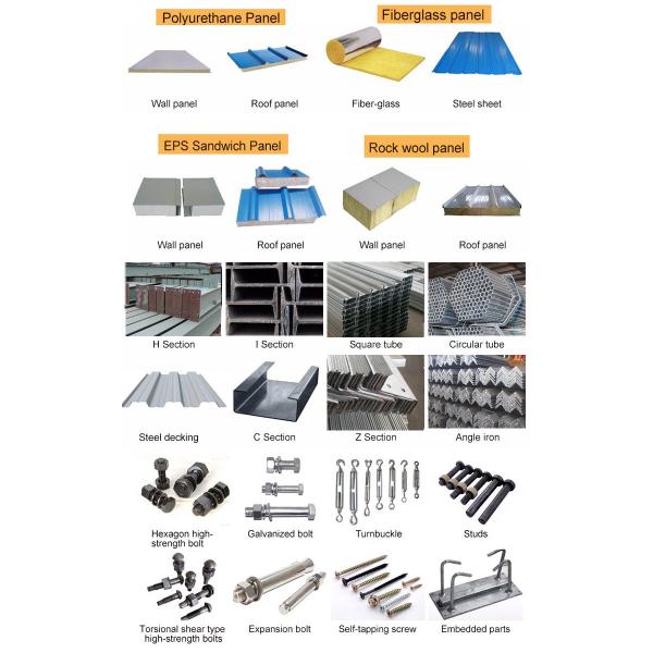 Pre Engineered Logistics Steel Warehouse Construction Custom Design