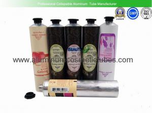 China Light Weight Aluminum Ointment Tubes , Beauty Product Metal Squeeze Tubes For Cosmetics on sale