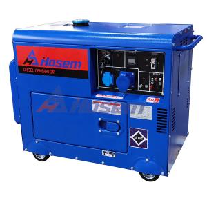 Quality 5kw Air-Cooled Diesel Generator I Phase Quiet Portable 6kW 7kW For Sale for sale
