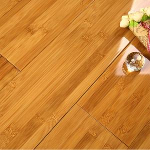 Quality Vertical Bamboo Laminated Flooring  Carbonized Color Solid Flooring Indoor for sale