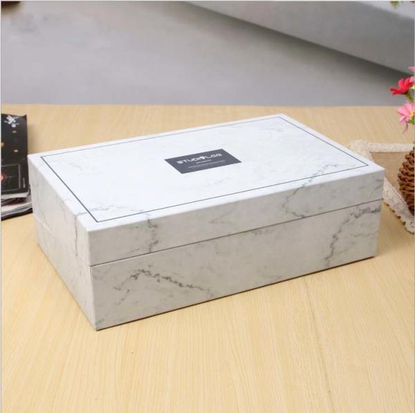 Buy Luxury design customized rigid cardboard box for gift packing, rigid gift box for cosmetics at wholesale prices