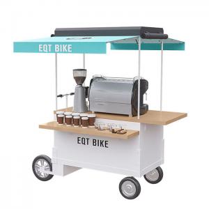 Quality EQT Outdoor Coffee Cart , Commercial Coffee Cart With Strong Load Bearing Capacity for sale