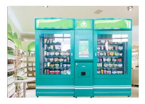 China Pharmacy Vending Machines for Sale Medicine Drugs with Ads Screen on sale
