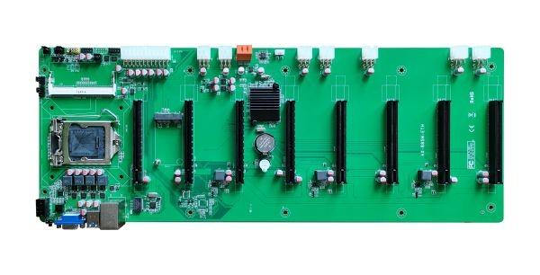 AX-B85M-ETH 2.24 Bitcoin Motherboard Single Channel DDR3 / DDR3L Server