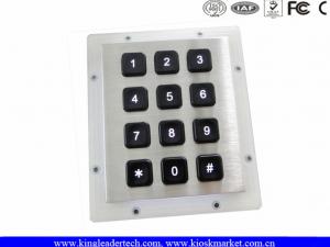 Quality Rugged Water-proof Vandal-proof Keypad with 12 Back-lit Keys Ideal for Dark Environment for sale