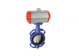 Quality Wafer Type Actuator Pneumatic Butterfly Valve Dn50-Dn1000 for sale
