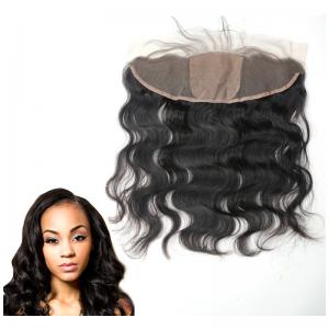 Quality Ear To Ear Silk Base Lace Front Hair Closure With Hidden Knots Body Wave for sale