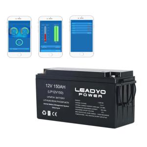 China Rechargeable Lithium Ion RV Battery 12v 150Ah LiFePO4 Deep Cycle Leisure Batteries on sale