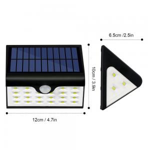Quality Three Side Shine 28 LED USB Solar Light Aluminum LED Housing For Patios , Decks , Garden for sale