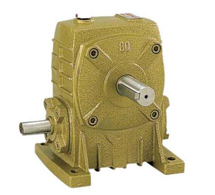 Buy WP Worm Gear Gearbox WPS80 Solid Shaft Mounted Speed Reducers at wholesale prices