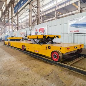 Buy cheap Automatic 30T Rail Transfer Trolley Industrial Handling Tool from wholesalers