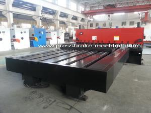Quality Full Automatic Feeding CNC Hydraulic Guillotine Shear Machine 6mm Pneumatic clamping for sale