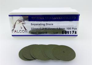 Quality Green Lab Dental Diamond Discs 25000 Rpm Silicon Carbide Cutting Disc for sale