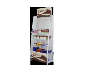 China Customized candy,chocolate display stand/floor standing candy display racks for supermarkets on sale