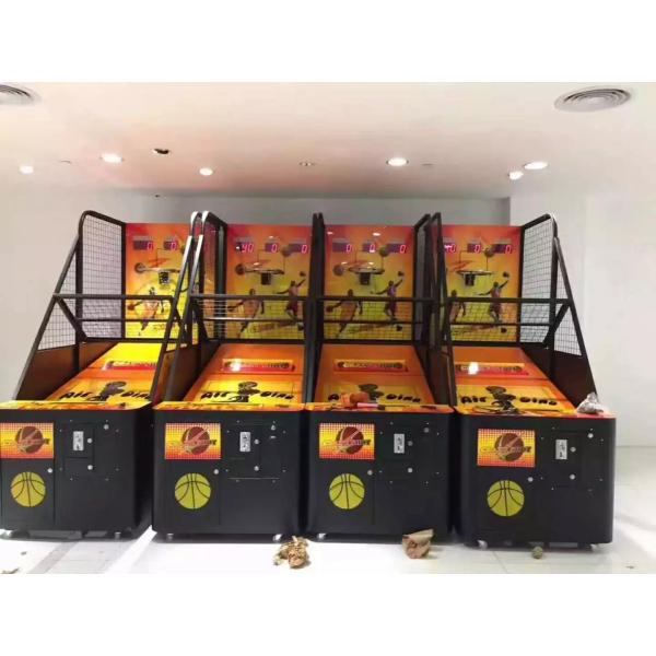 Game Center Coin Operated Street Basketball Game Machine Multi Plug Type
