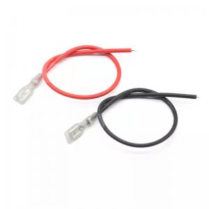China PA46 Pure Copper Electrical Wires Harness With 6.3MM Cable Harness on sale