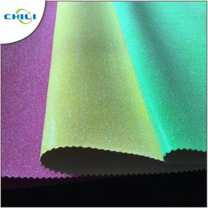 Quality Garment Glitter Effect Wallpaper Fashionable Customized Color Anti Bacteria for sale