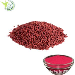 Quality Fermented Red Yeast Rice Extract With Monacolin K Supplement 1%~5% for sale