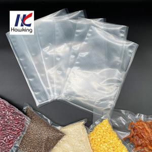 Quality 60UM*120*200MM Vacuum Seal Food Storage Bags Plastic Packaging for sale